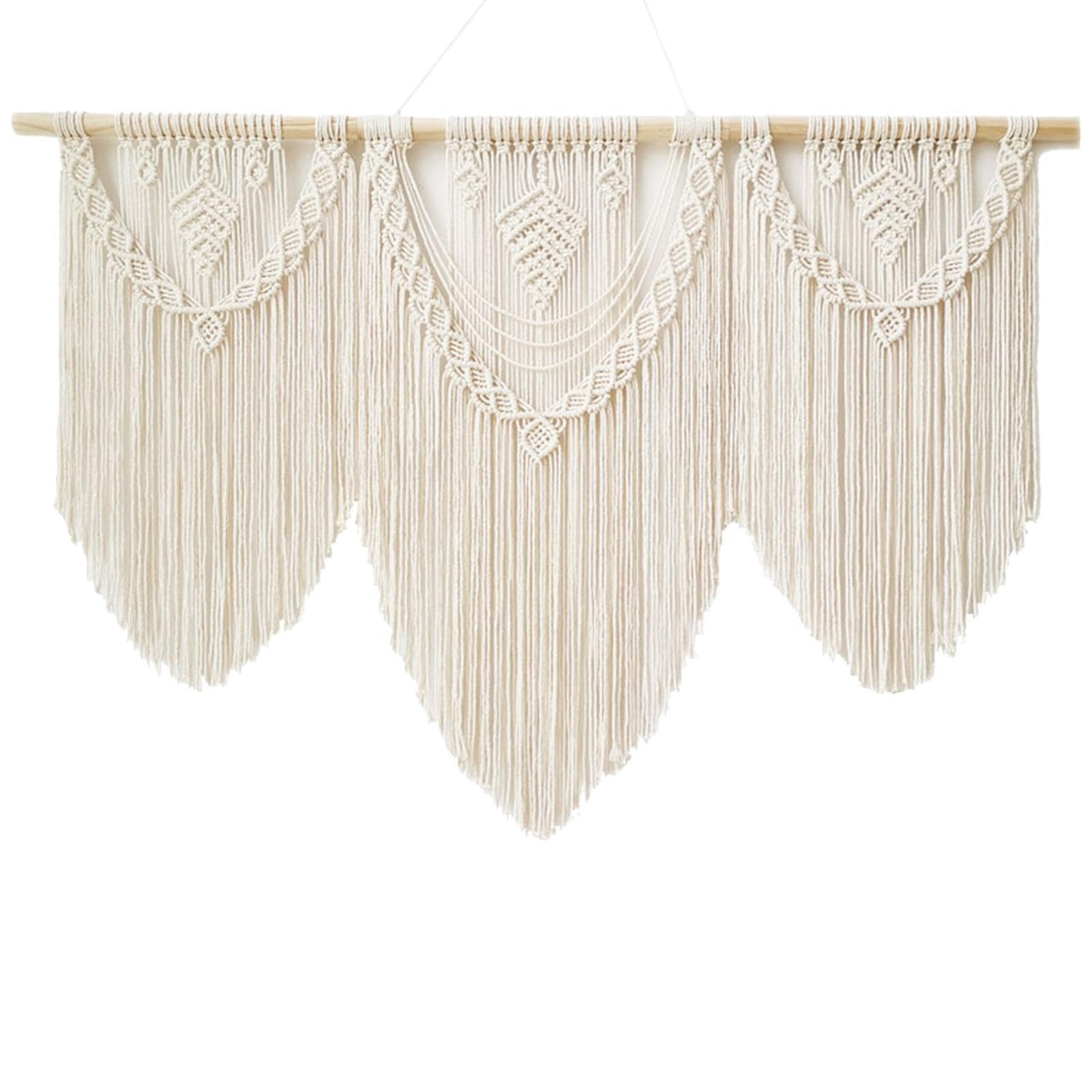 Großer Wandbehang – großer Wandbehang aus Spitze, Bohemian-Stil