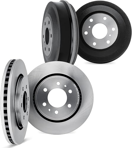 DFC Front Rear Brake Rotors Drums Fits 1990-1992 Toyota L