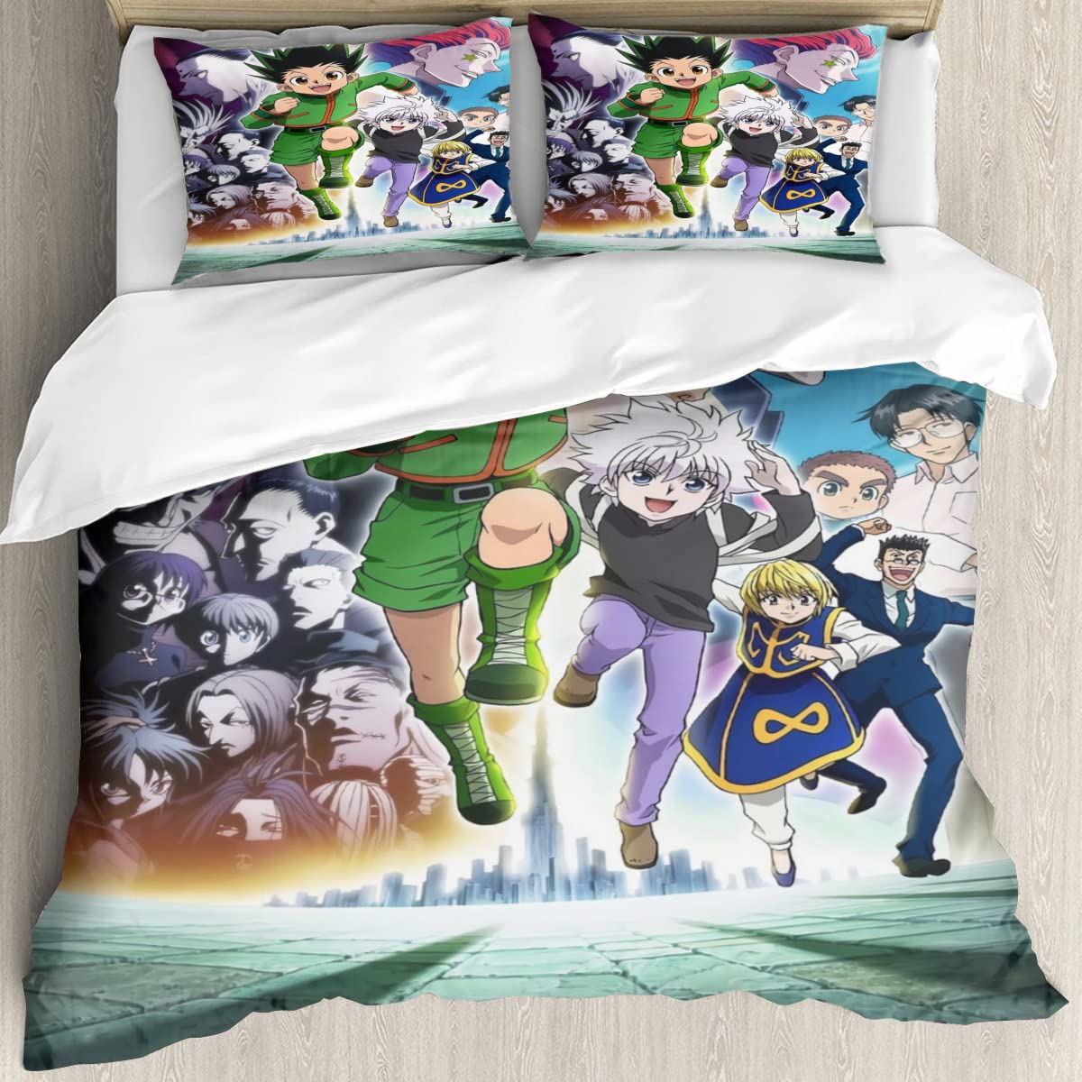 Amazon｜ハンター×ハンター (4) 布団カバー シングル 3点セット