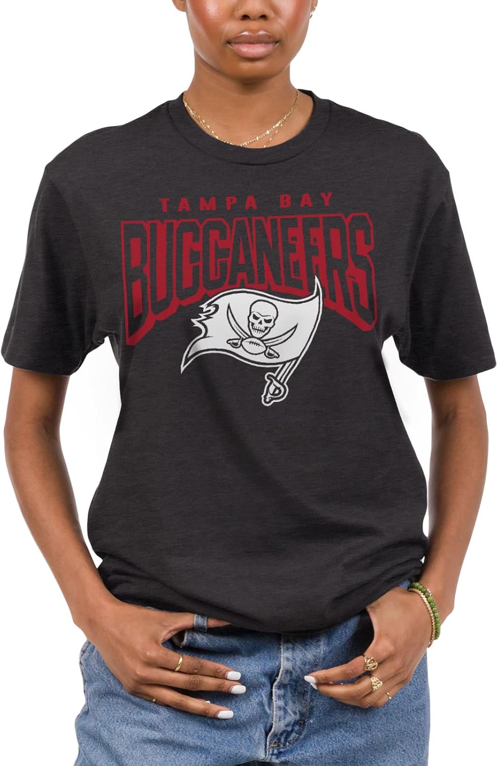 Junk Food Clothing x NFL - Bold Logo - Short Sleeve Fan Shirt for Men and Women - Officially Licensed NFL Apparel - Image 4