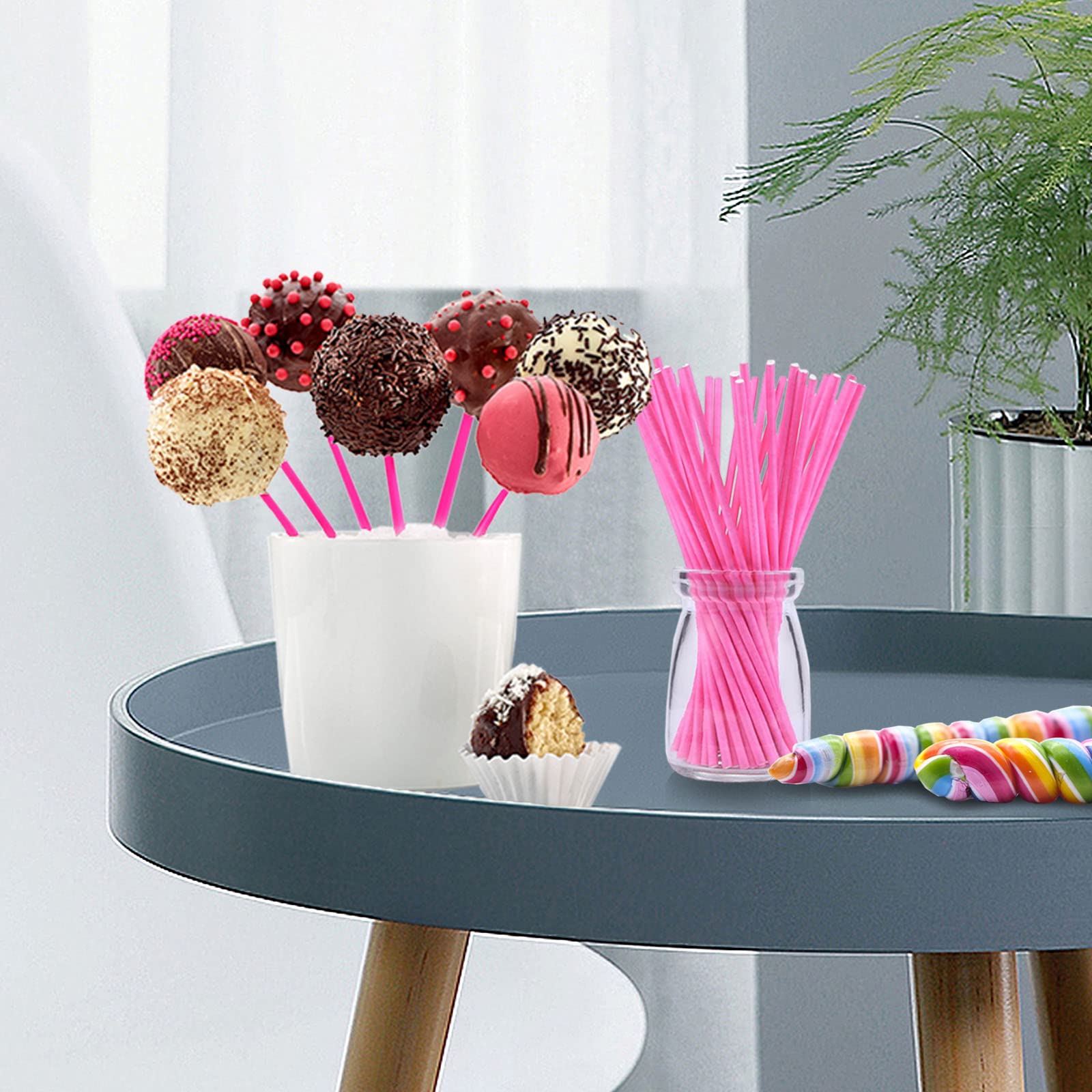 Palitos Lollipop 15 cm Cake Pop - Palos para Repostería, Pasteles y Chocolates