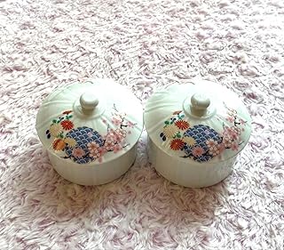 有田焼 錦松梅 光峰作 蓋付 小鉢 さくら 桜