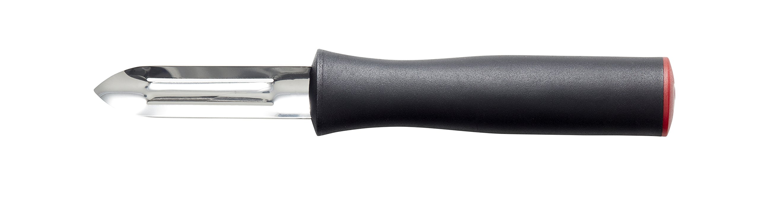 Brund By Scanpan 14050004 Brund EasyCut Fixed Peeler Cooking Gadget, Steel, Black