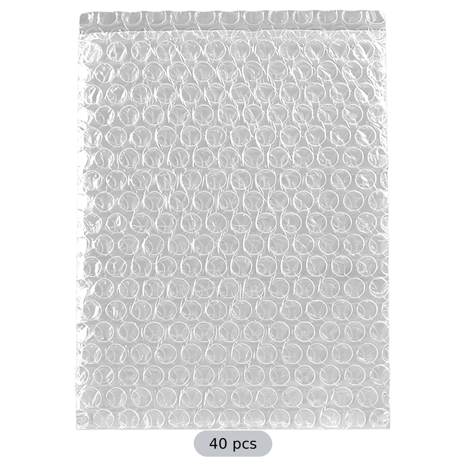 100 Stk. Luftpolsterbeutel, 7,9 x 9,8 Zoll / 20 x 25 cm, doppellagige Luftpolster Hüllen, transparente Schutzbeutel, dickere stoßdämpfende Beutel für Versand, Umzug