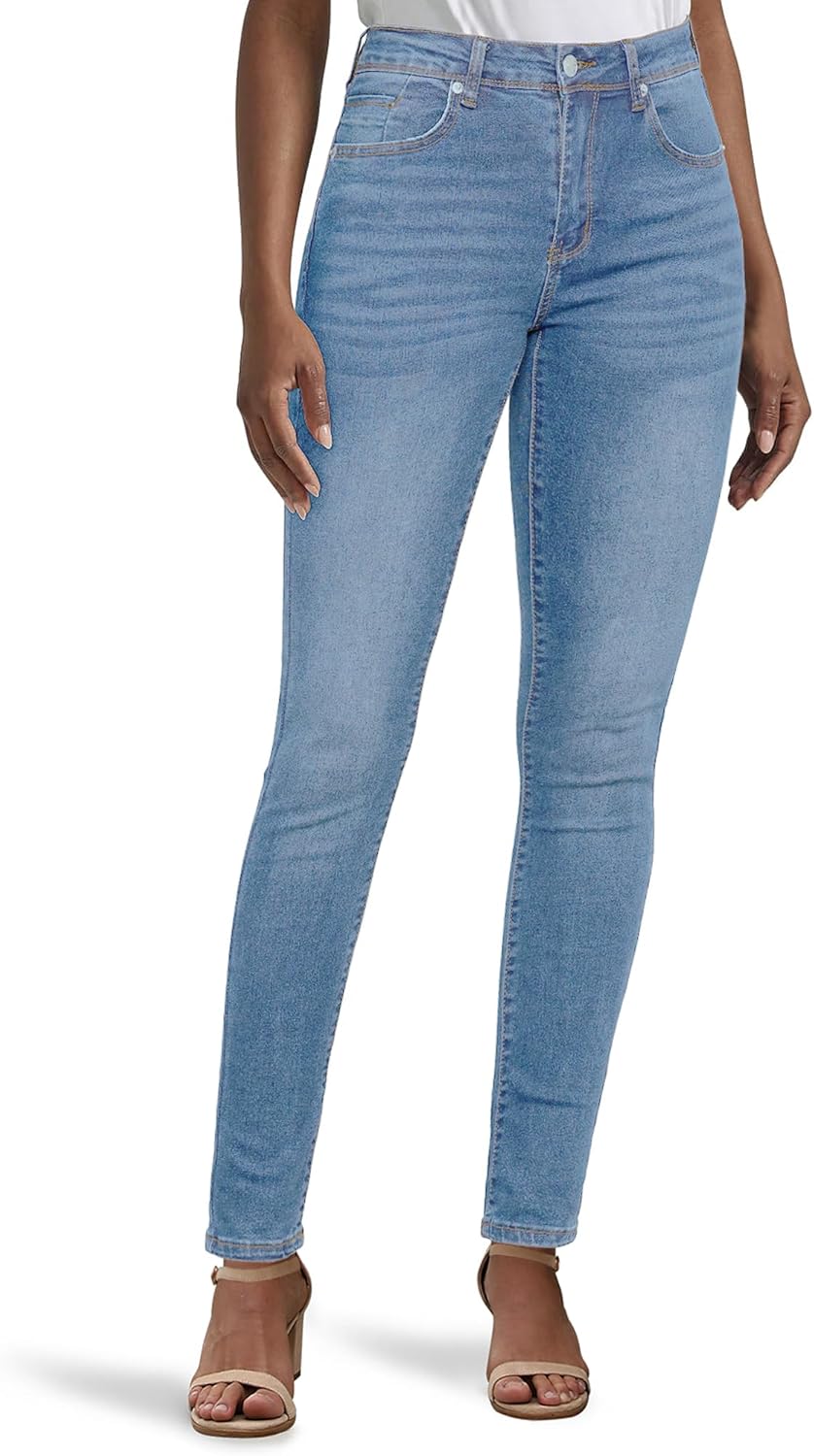 LookbookStore Skinny Jeans for Women Trendy High Waist Slim Fit Comfort Jeggings Jeans Stretchy Denim Pants Work Casual