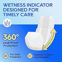 Vista 10 de HONEY CARE All-Absorb A27 - Envoltura para perro macho, 50 unidades, extra pequeña