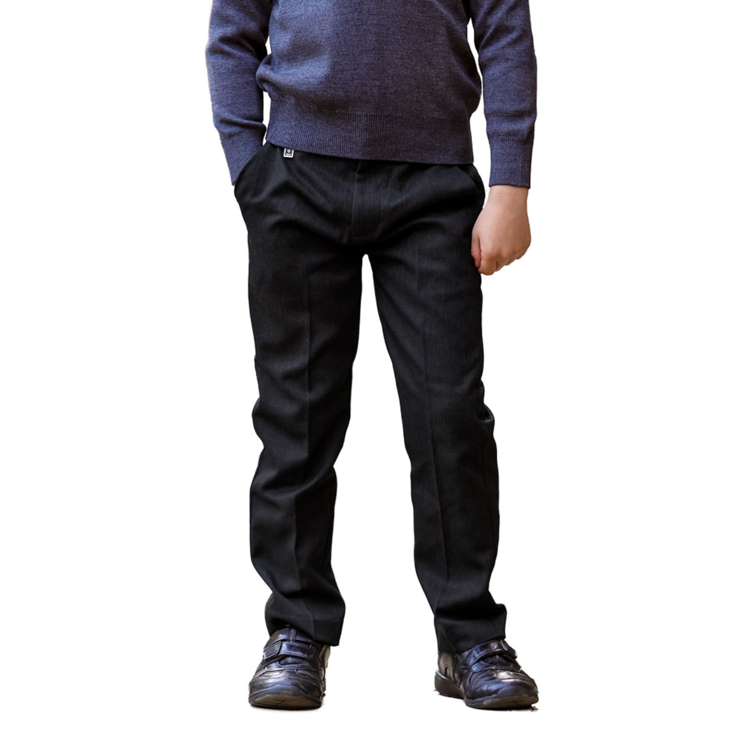 Zeco Pantalones Escolares Ajustados para niño