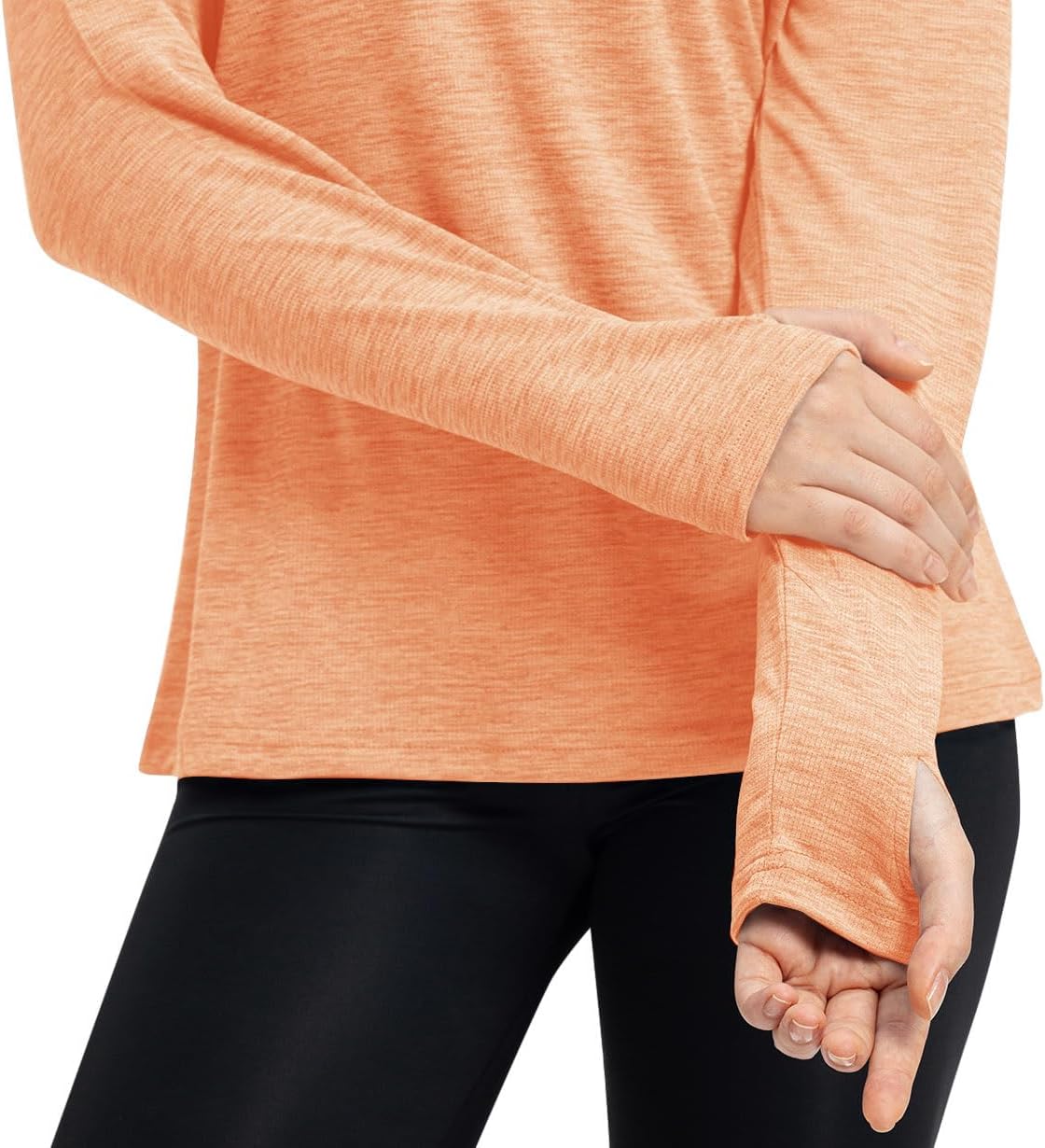 TBMPOY Womens UPF 50+ Sun Protection Hoodie Shirt Long Sleeve Fishing Hiking Outdoor UV Shirt Lightweight - Image 2