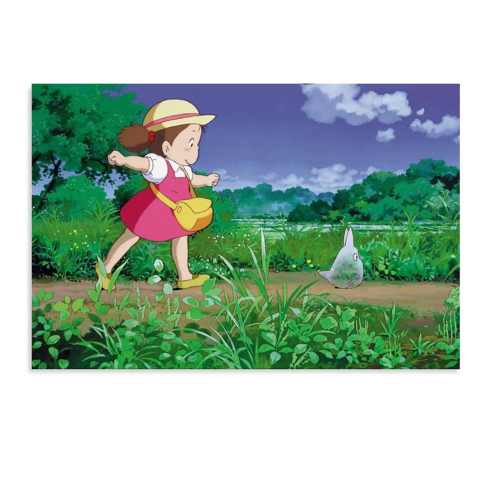 Amazon.co.jp: SUBCAI 日本アニメ となりのトトロ ポスター 宮崎駿