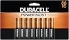 Duracell Coppertop AA Batteries with Power Boost Ingredients, 10 Count Pack of 1 Double A Battery with Long-lasting Power, Alkaline AA Battery for Household and Office Devices