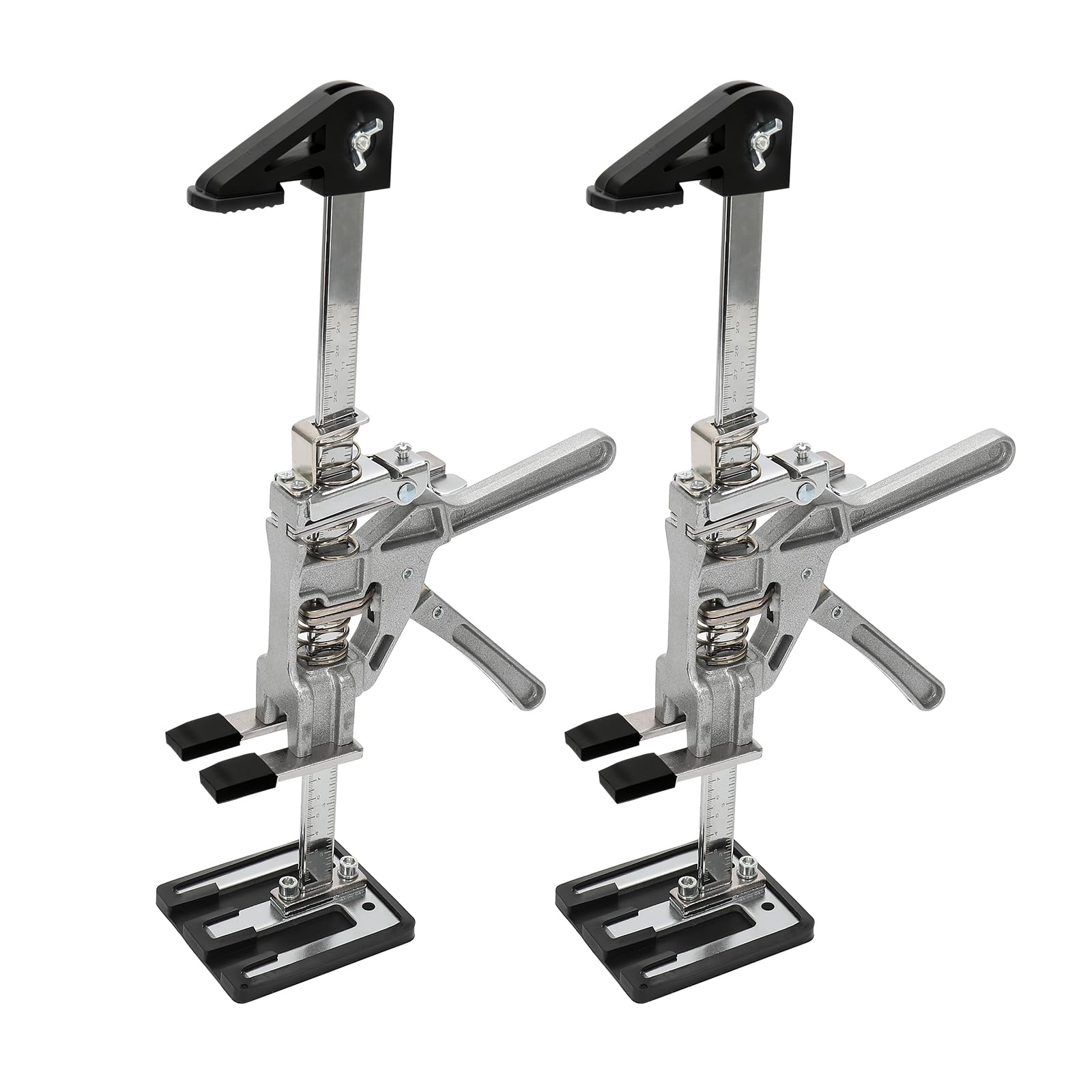 2 Stück Arbeitsspararm Arm, 23cm Arm Handwerkzeugheber, Langsam und Schnell Hebefunktion, Schrank Arbeitssparheber, Ganzmetall Hebewerkzeug, 200kg Kapazität für Möbel,Türen, Bretter