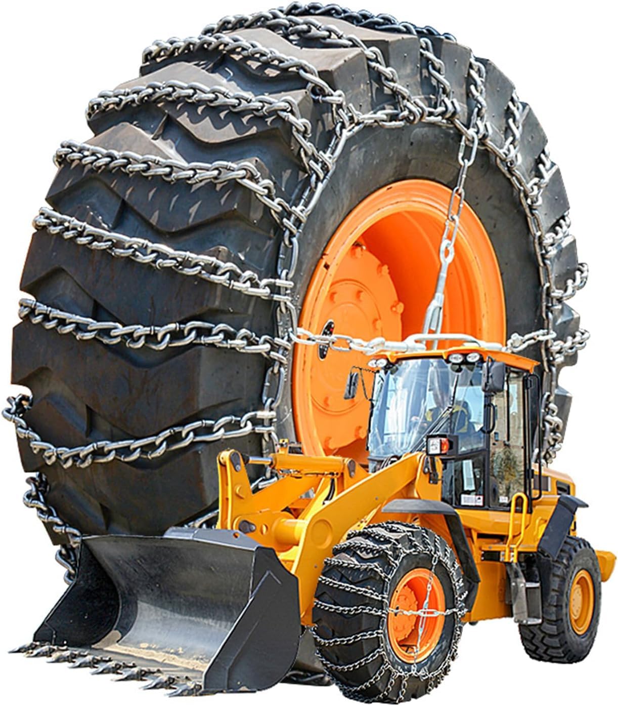 Amazon.co.jp: 厚みのあるローダースノーチェーン、タイヤスノー