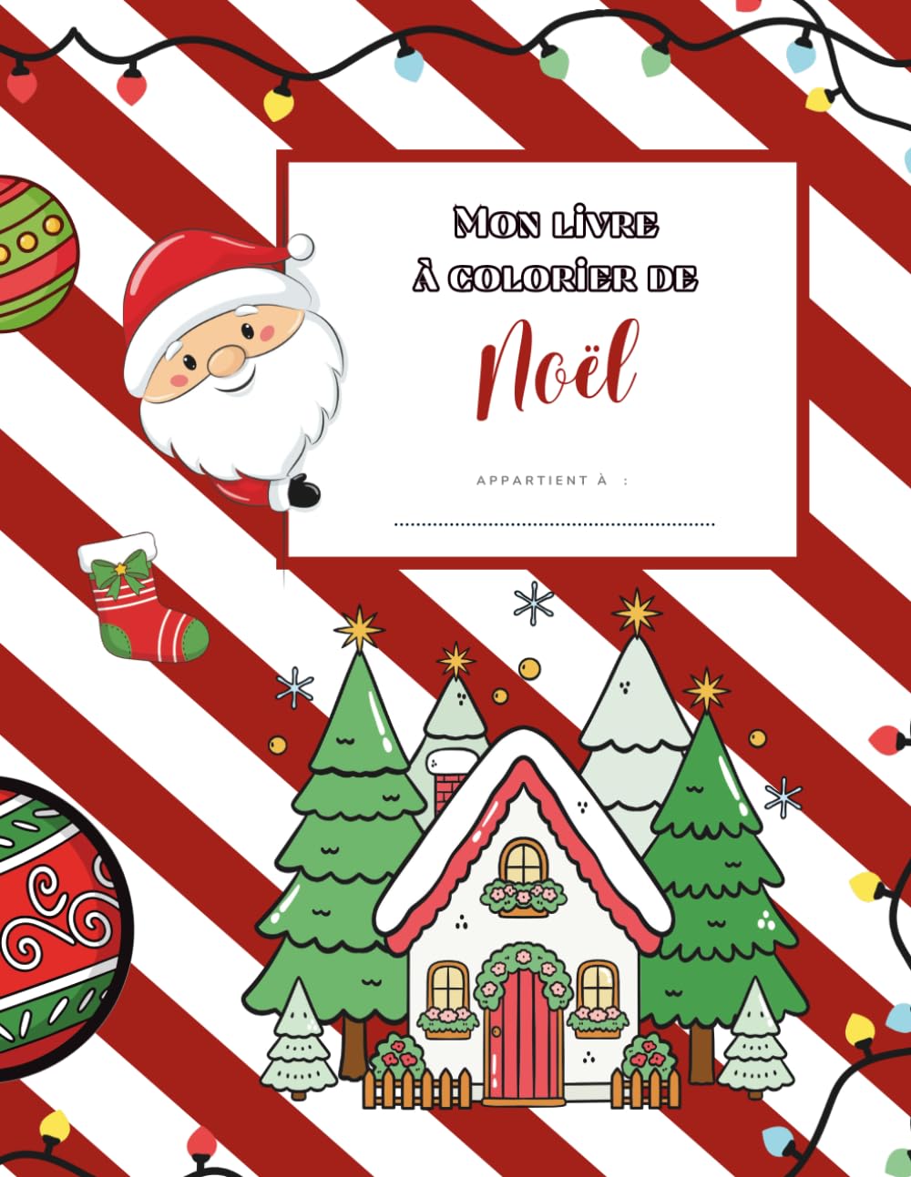 Mon livre à colorier de Noël