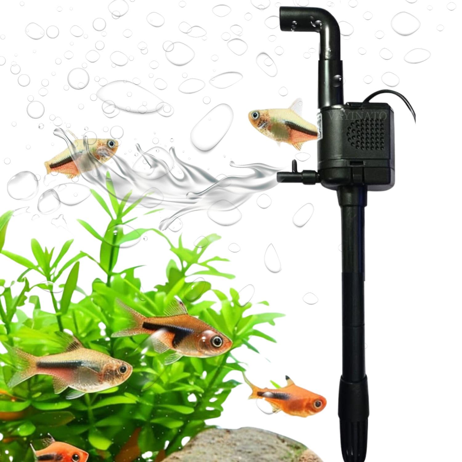 RS Electrical (RS-580P | 10W | 900L/H) 3 In 1 Multi Function Submersible Power Head Filter Motor For Imported Fish Tank Top Filter By Petzlifeworld (B0D9QSDC14) Amazon Price History, Amazon Price Tracker