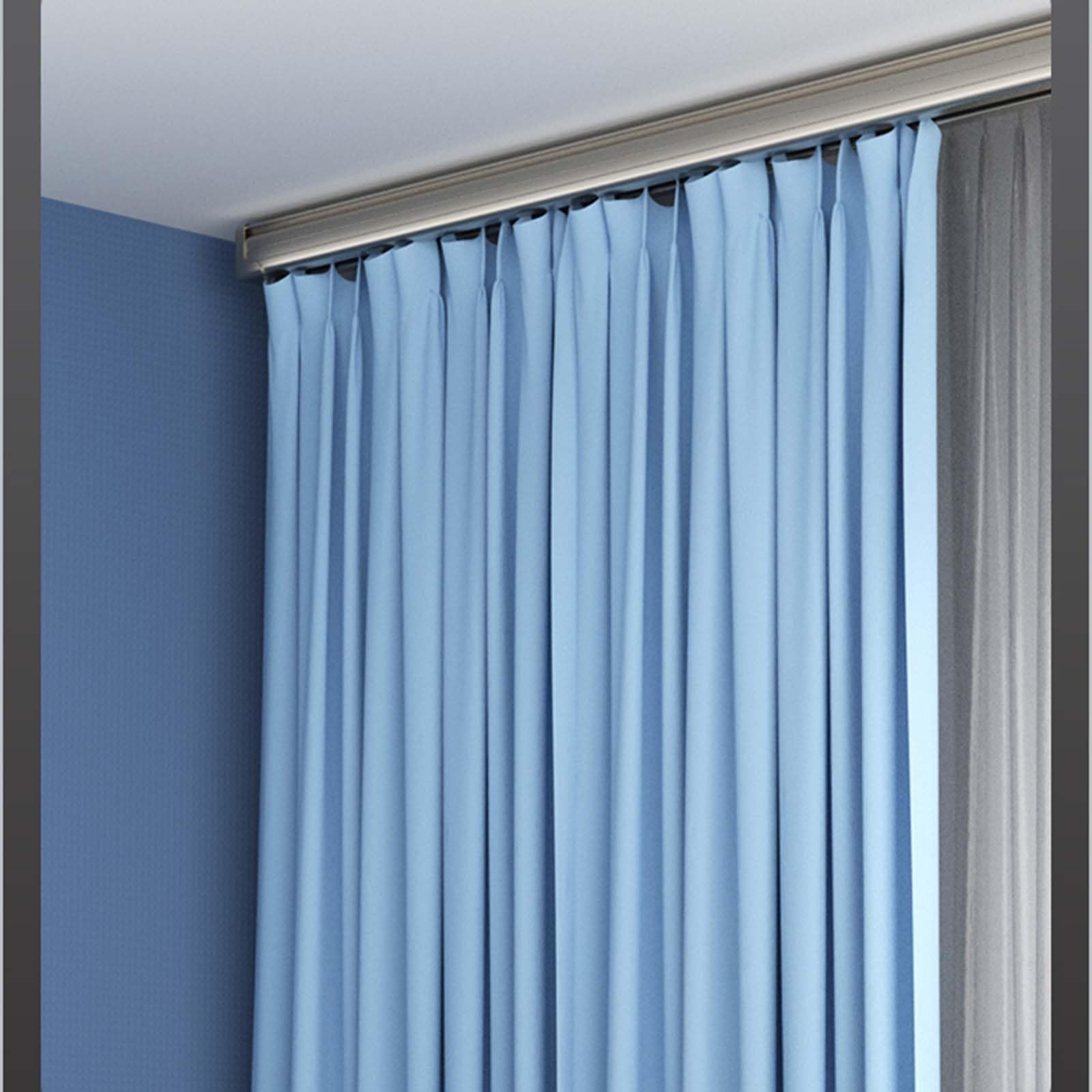 Heavy Du Metal ain Track 16M Wall Mounted ain Rod per BayShower PrivacyIncludes ain Accessori Perfetto per la decorazione della casa.