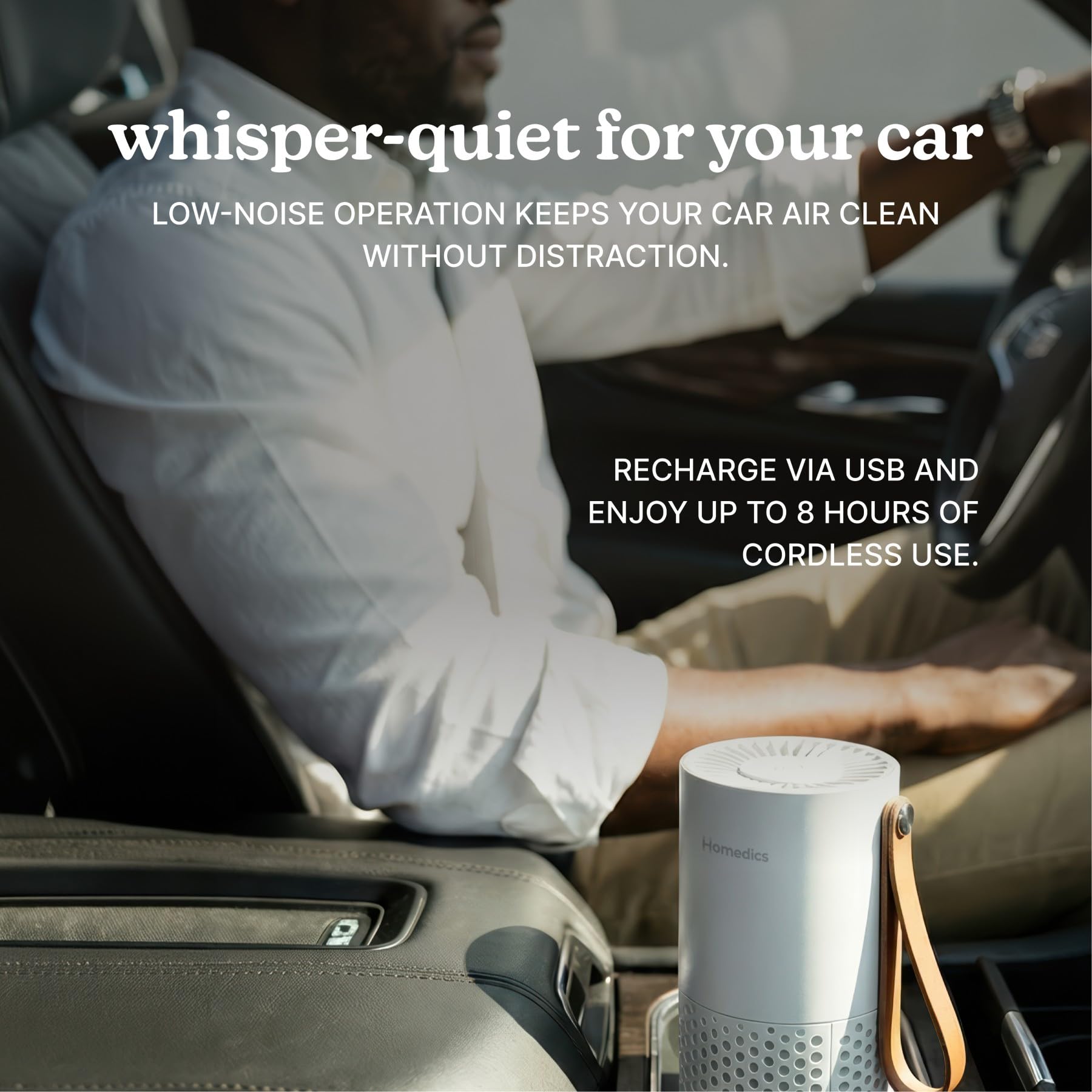 Homedics Personal Air Purifier with HEPA-Type Filter & Activated Carbon view 6