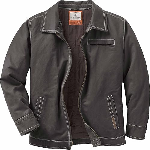 Miniatura 6 de Legendary Whitetails Men's Casual Coat with Hood Waxed Cotton Water Resistant