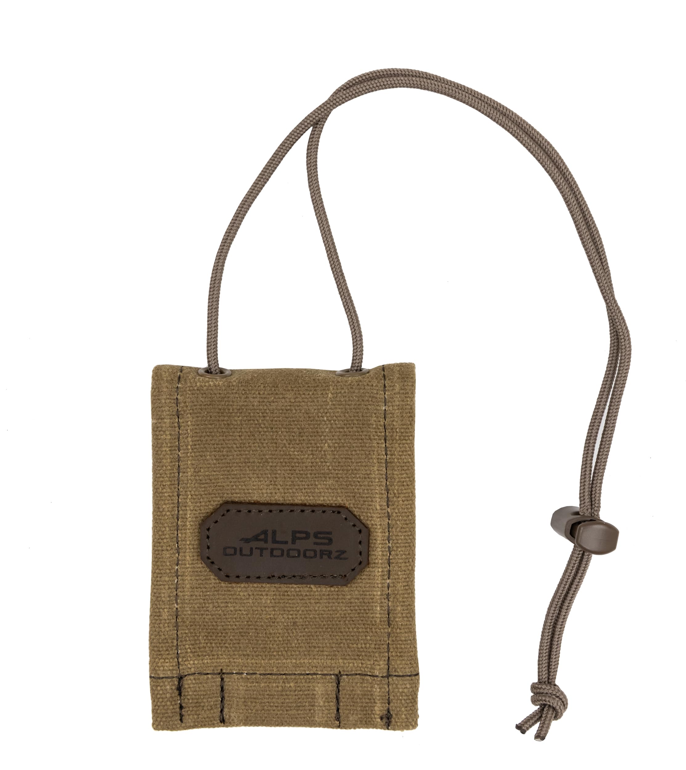 ALPS OutdoorZ Diaphragm Call Lanyard - Waxed Cotton Canvas - Coyote Brown