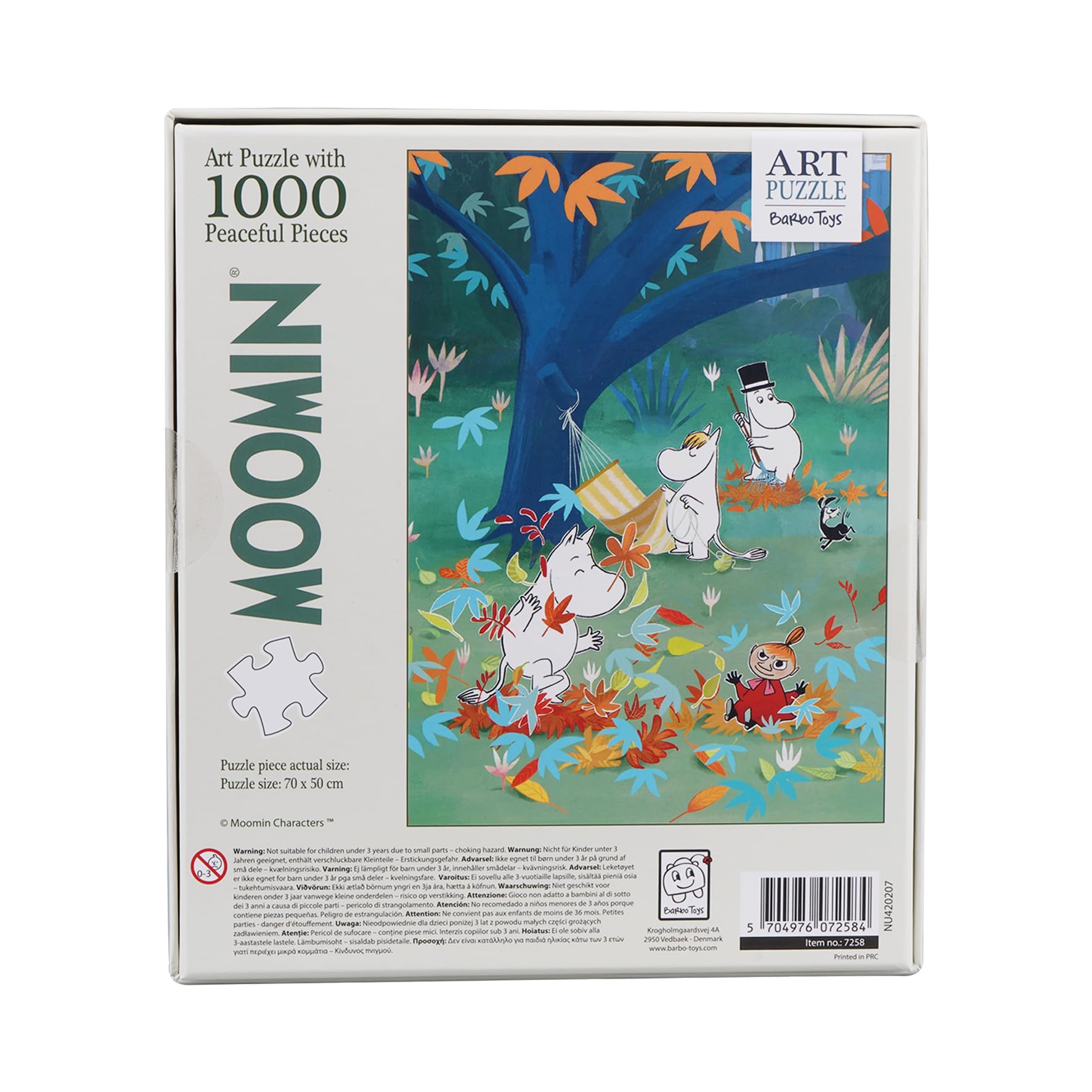 Barbo Toys Moomins Art Puzzle Forest, 1000 Puzzle Pieces - Image 4