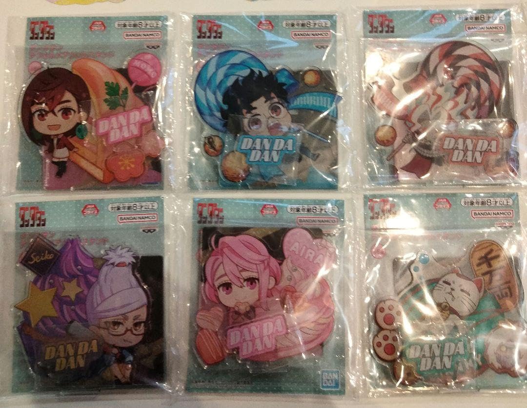 ⚠️短期出品⚠️ダンダダン　デフォルメアクリルスタンドvol.2　ナムコ限定 コンプ TVアニメ『ダンダダン』 デフォルメアクリルスタンドvol.2の入手