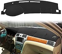 Vista 11 de Funda para salpicadero Fcovergurus de ajuste personalizado para Lexus ES300 ES330, protector de alfombrilla para salpicadero F116 (Beige)