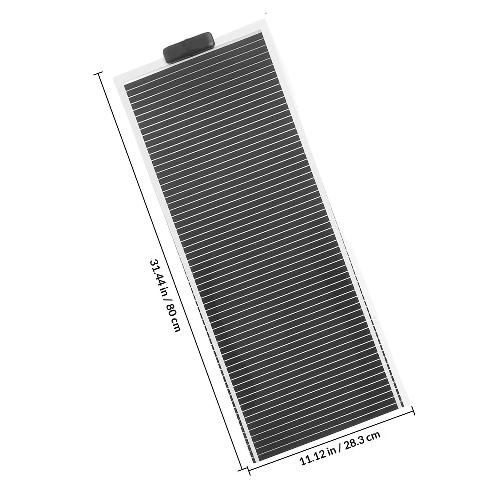Homoyoyo Alfombrilla Térmica Pequeña para Reptiles con Control de Temperatura Ajustable, Esterilla Calefactora de Vidrio 28x80 Cm 45w para Terrarios de Tortugas y Serpientes con Enchufe