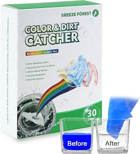 Color Sheets for Laundry, 120 pieces of Disposable Dye Catcher