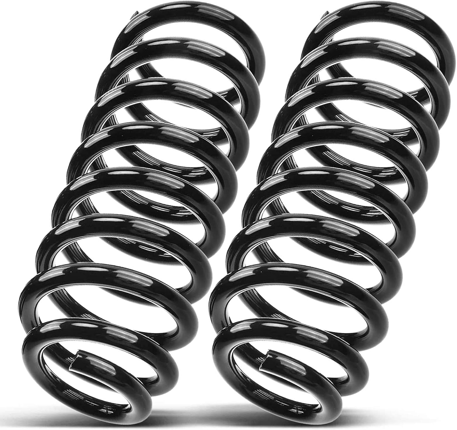 A-Premium 2Pcs Front Suspension Coil Spring Set Compatible with Ford Explorer 2002-2003 & Mercury Mountaineer 2002-2003 4.0L 4.6L, Driver and Passenger Side, Replace# 1L2C5310BD, 1L2C5310DD,