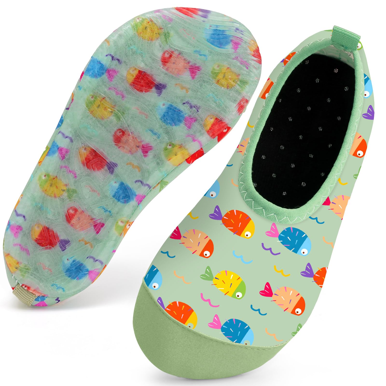 Kids Swim Water Shoes for Boys Girls Toddlers Baby Aqua Socks for Kids Quick Dry Pool Beach Barefoot Children — view 39