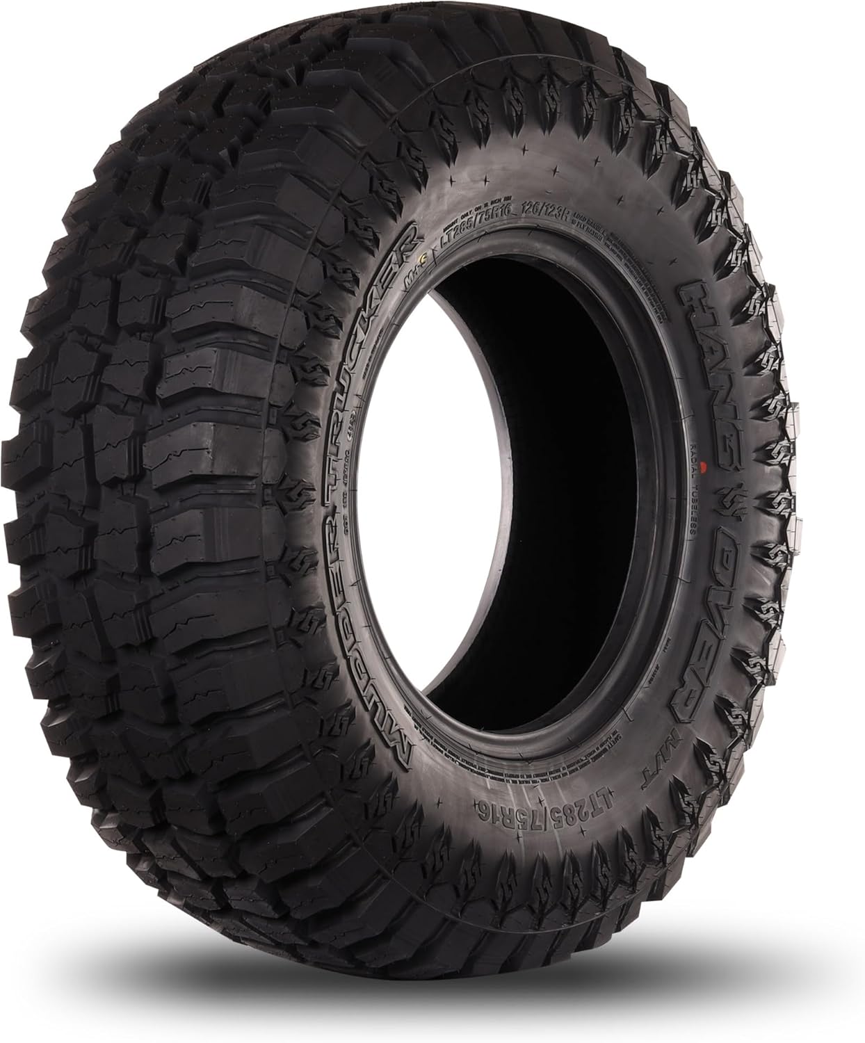 4 New Mudder Trucker Hang Over M/T Mud Tire(s) 285/75R16 126/123R LRE BSW 28575R16