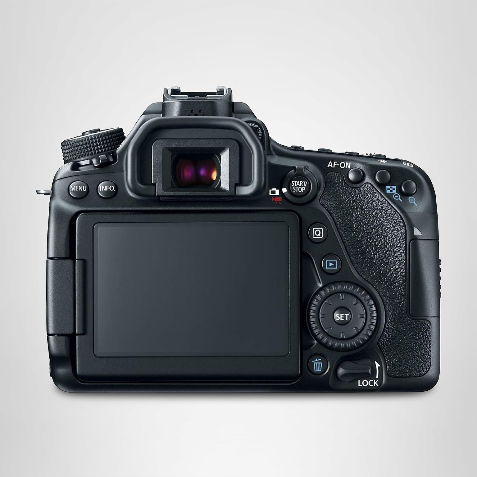 Canon EOS 80D DSLR Digitalkamera Gehäuse Body (24,2 Megapixel, 7,7