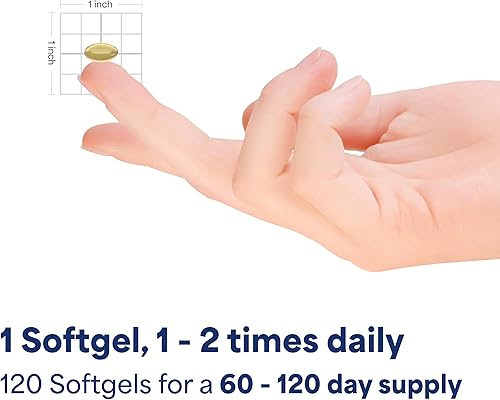 Miniatura 4 de Puritan's Pride Coenzima CoQ10 200 mg, suplemento dietético para la salud cardíaca, presión arterial, salud oral de las encías y apoyo al