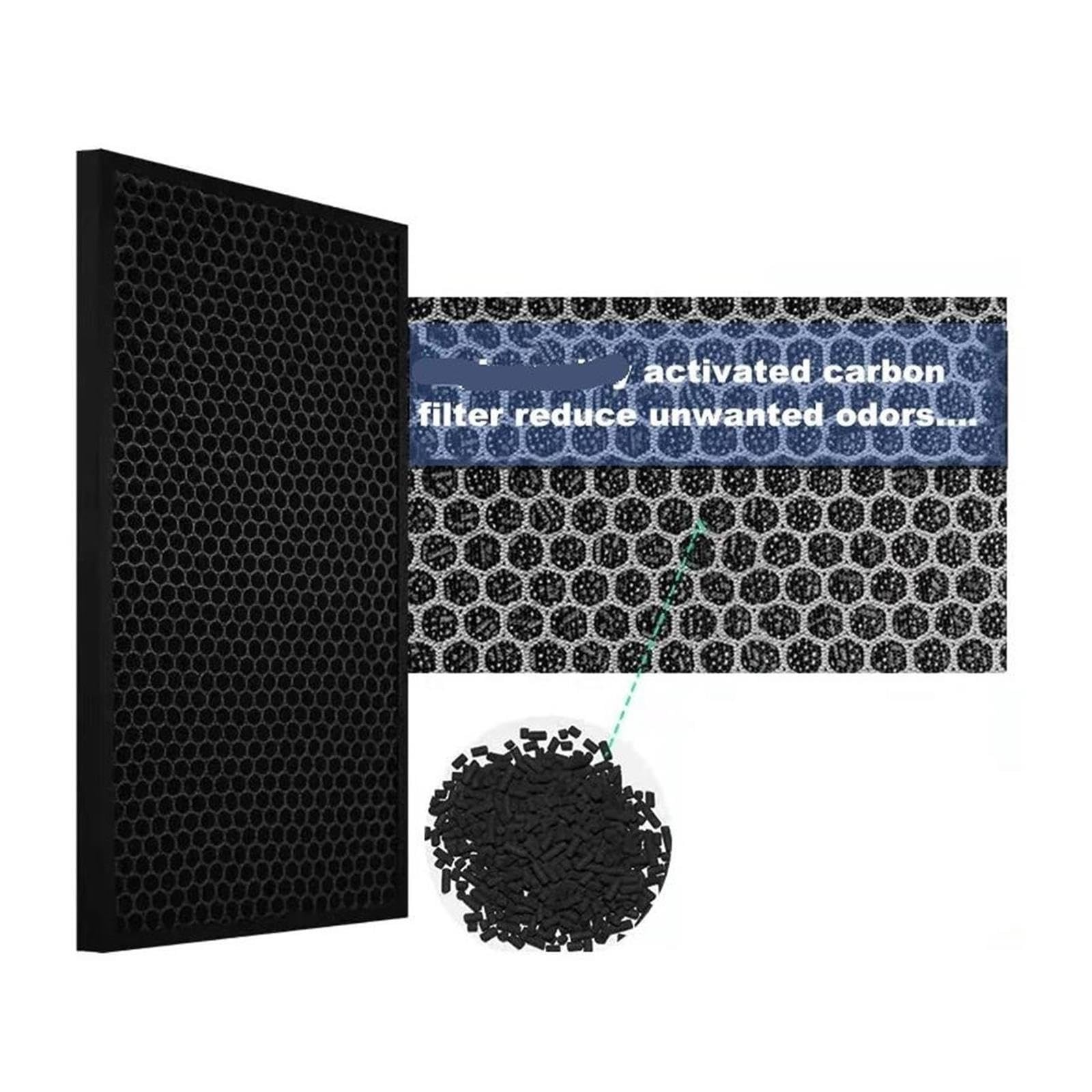 FZF70DF FZE75HF H13 Kohlefilter Compatible With Sharp KI-LX75W Luftreiniger
