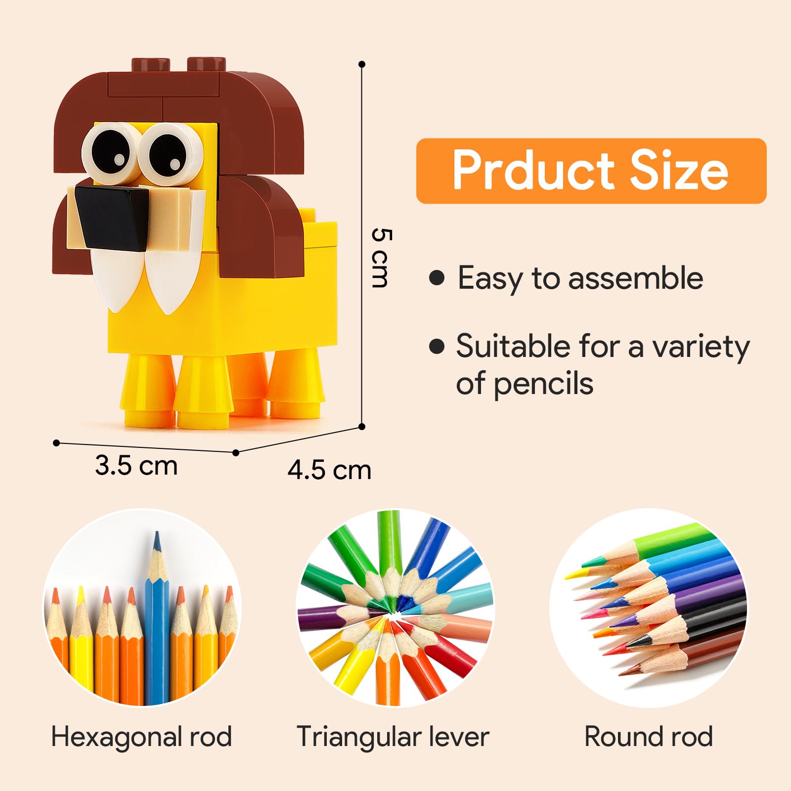 24 Temperini Per Bambini Con Serbatoio - Regalini Compleanno, Forme Animali Divertenti