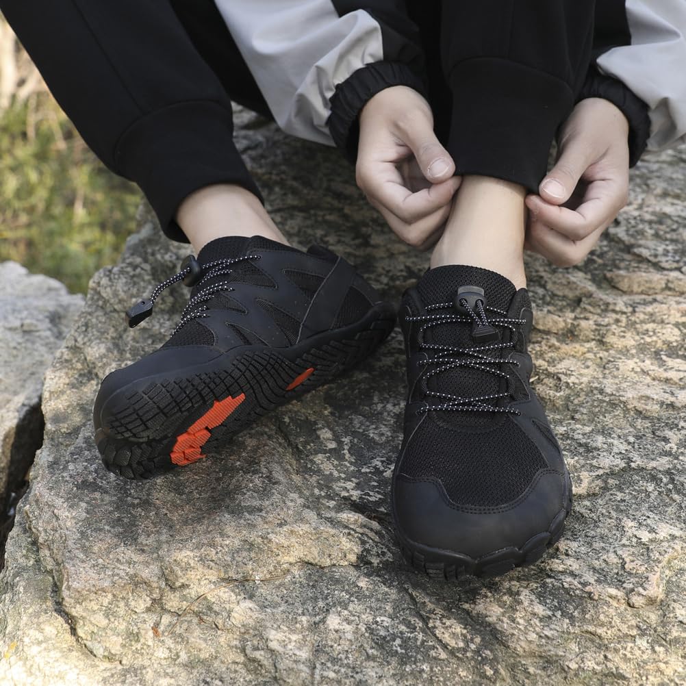 Wasserschuhe für Damen Herren, Schnelltrocknende Barfuß Trail Running Schuhe, Minimalistische Schwimm Sneaker für Tauchen, Surfen, Aquafitness, Pool, Strandlauf, Yoga