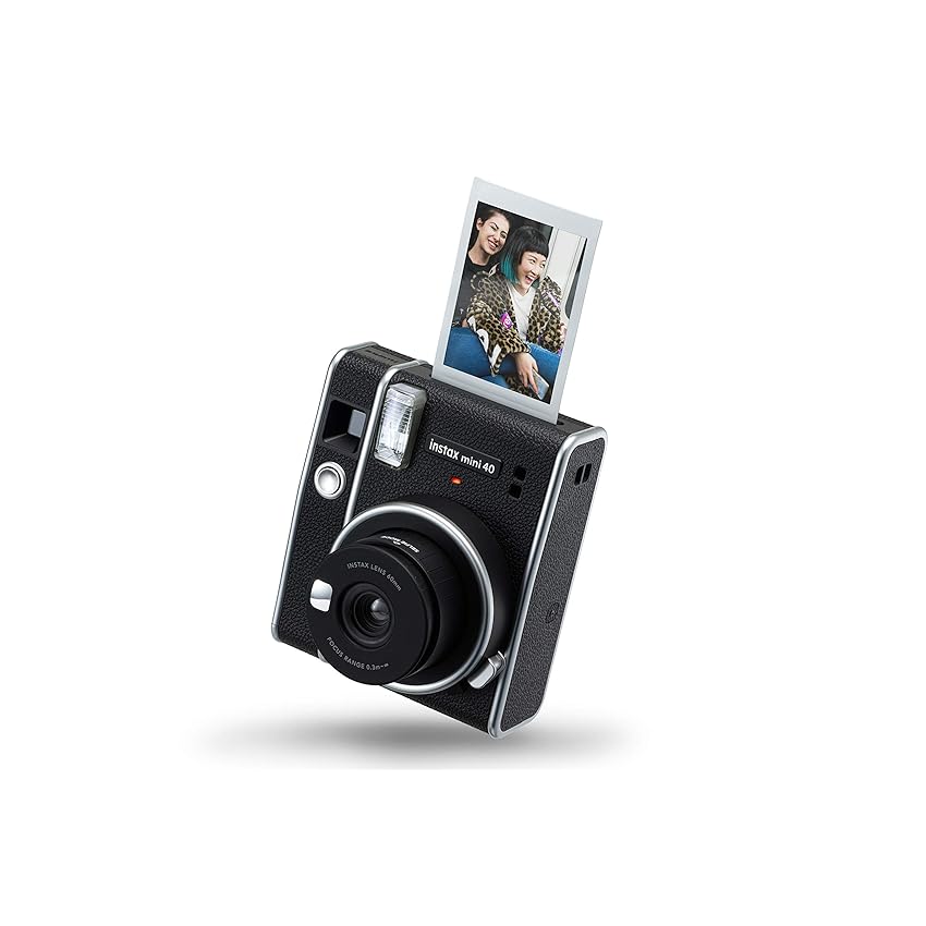 Immagine del prodotto Fujifilm instax mini 40 Fotocamera istantanea per foto formato mini, carta di credito, Modalità selfie incorporata, Esposizione automatica, Dimensioni stampa 54 x 86 mm