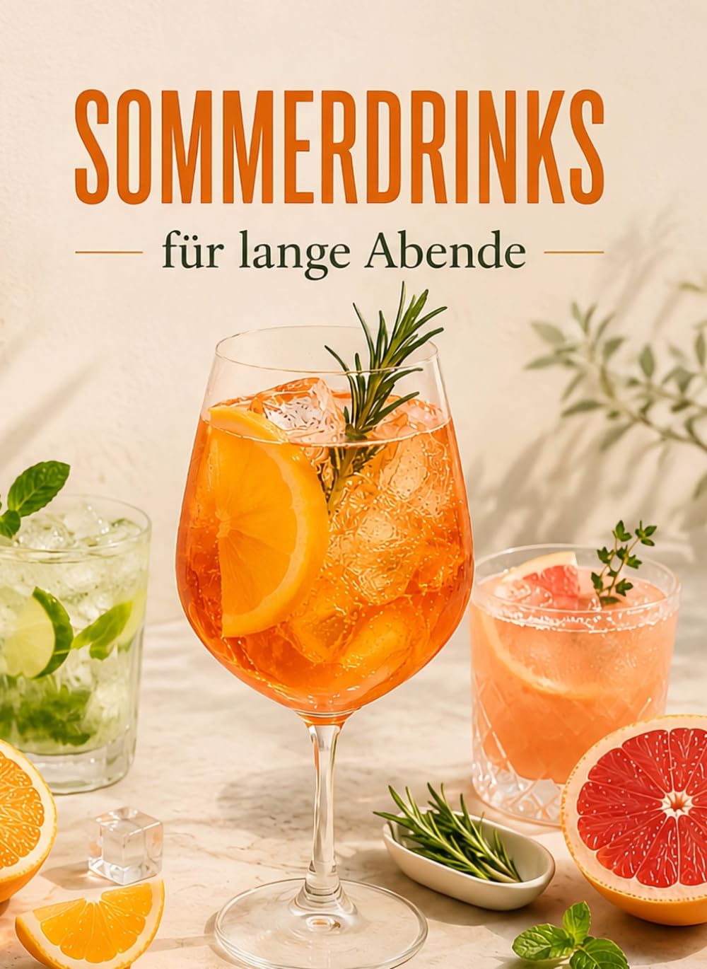SOMMERDRINKS für lange Abende: COCKTAILS · MOCKTAILS · SPRITZ · BOWLEN