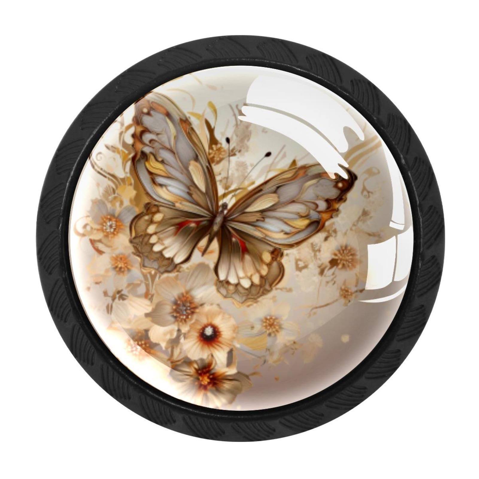 Chenzzzz Multicolored 11 4 Pack Butterfly Kitchen Cabinet Knobs Drawer Knobs Door Dresser Handles For Personalized Gifts Great For Any Occasion