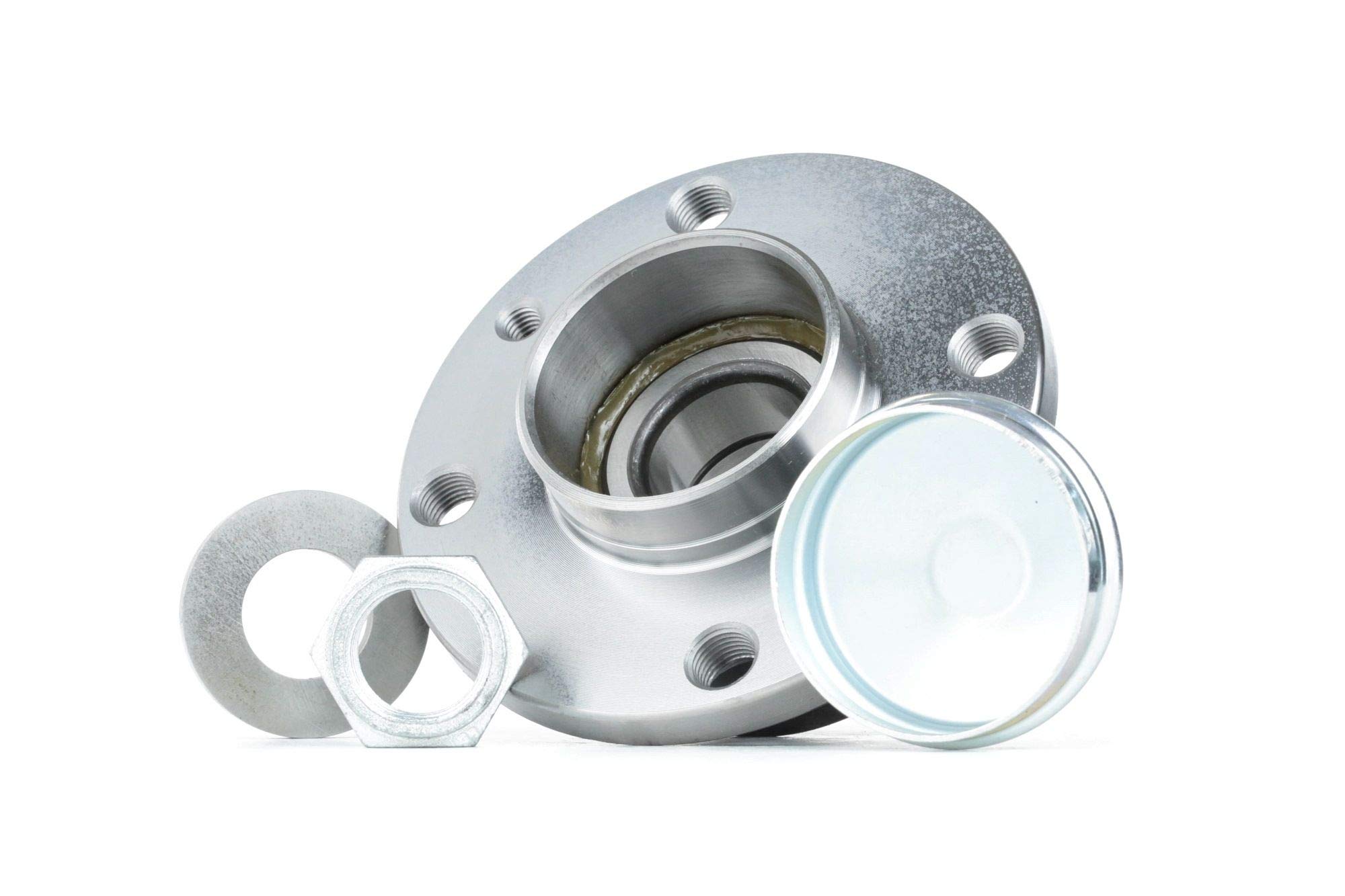 SNR Kit cuscinetto ruota R158.46 con anello sensore magnetico integrato Compatibilità con OPEL Astra J GTC P10, FORD KA RU8, FIAT 500 312 PANDA 169 PUNTO 188 Panda Hatchback 312, 319