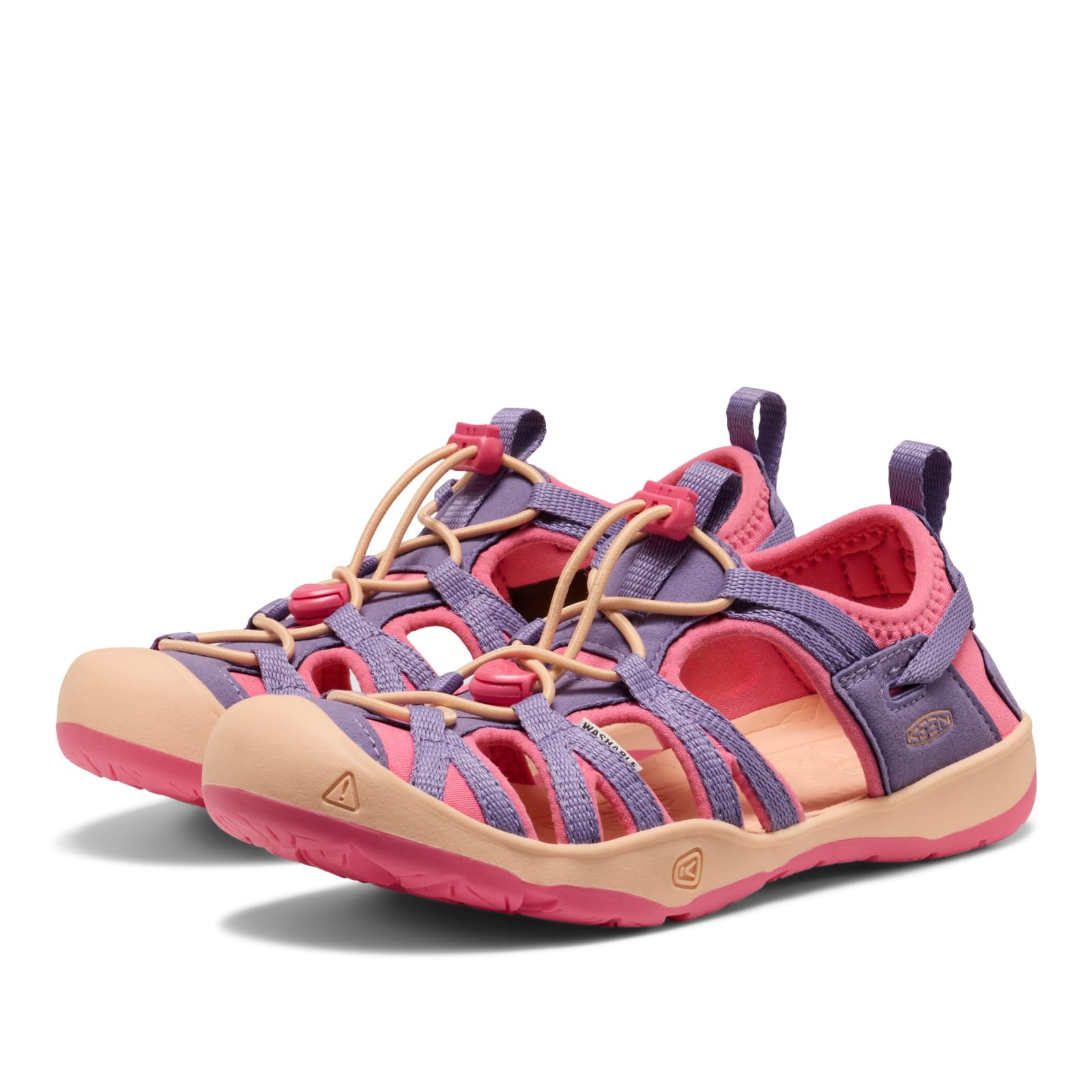 KEEN Moxie Sandale 2022 Purple Wine/Nasturtium