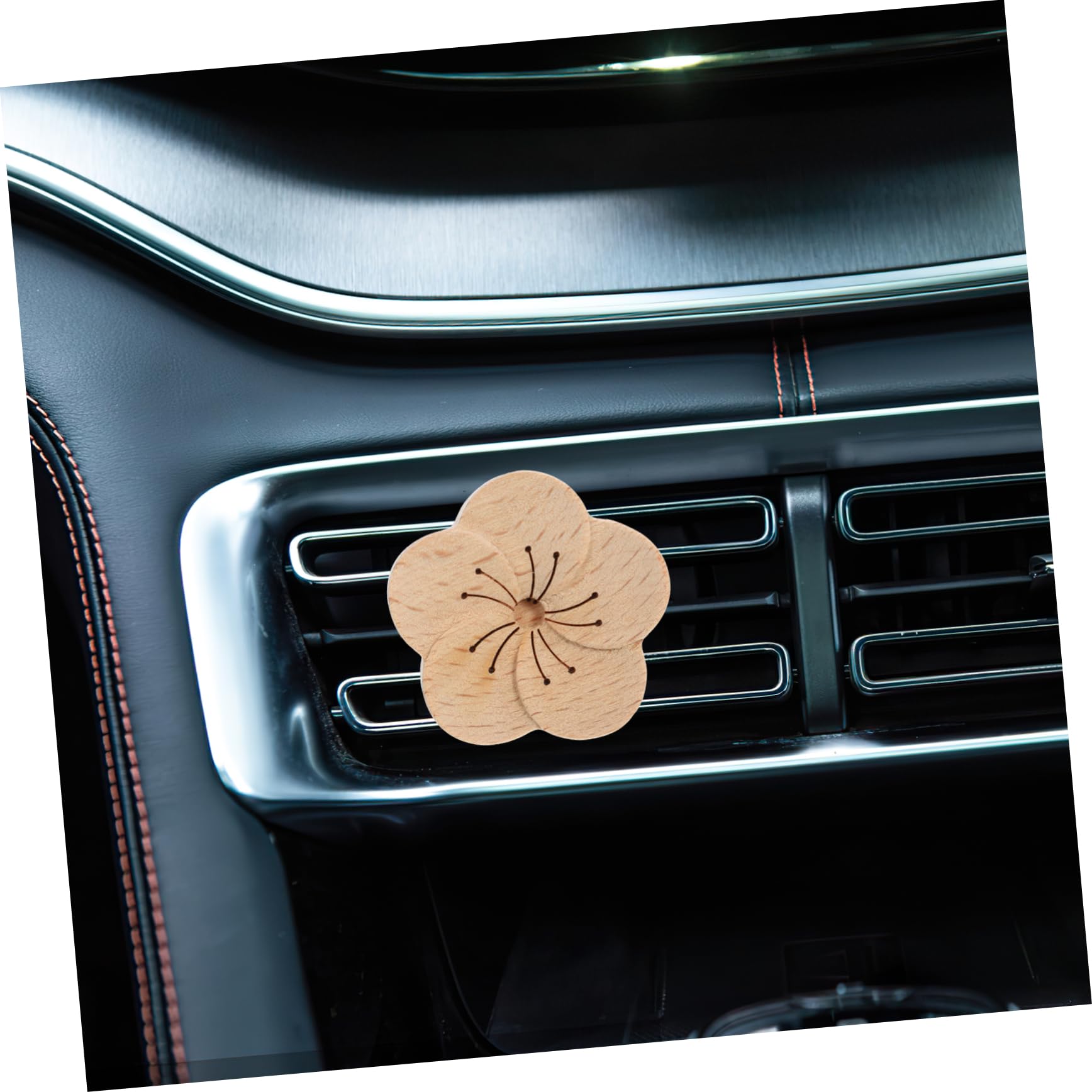 9stücke Teiliges Auto Luftventil Clips Duftende Blumen-designs Für Stilvolle Auto-dekoration Kompatibel Mit Fahrzeugmodellen