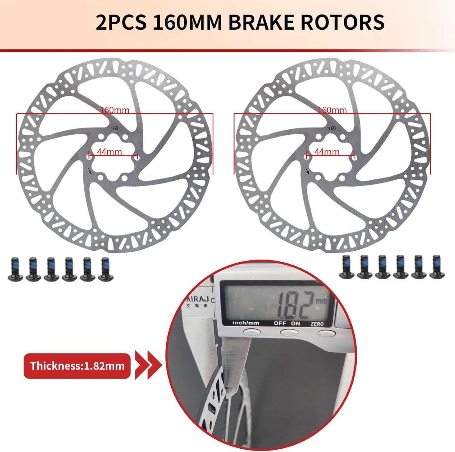 Amazon.com: ZOOM HB876 Hydraulic Disc Brake Set - 4-Piston Bicycle
