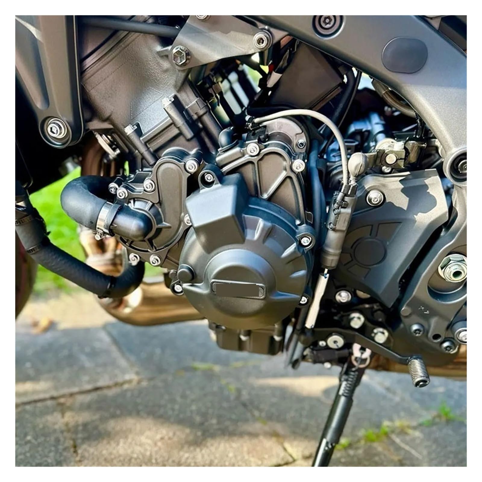 Cappuccio motore moto Accessori Moto Motore Copertura Della Cassa Protezione Di Statore Coperture Laterali Per MT09 Per TRACER Per XSR900 2021-2025