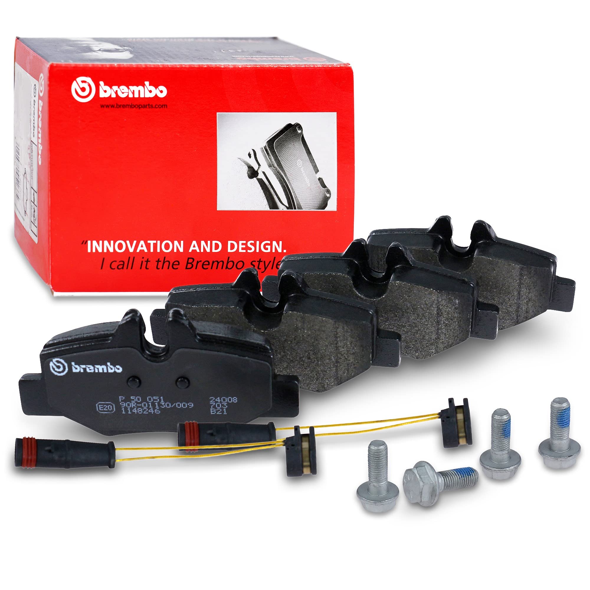 Brake Pads Set fits MERCEDES VIANO 639, W639 2.2D Rear 2003 on Brembo 0004216210