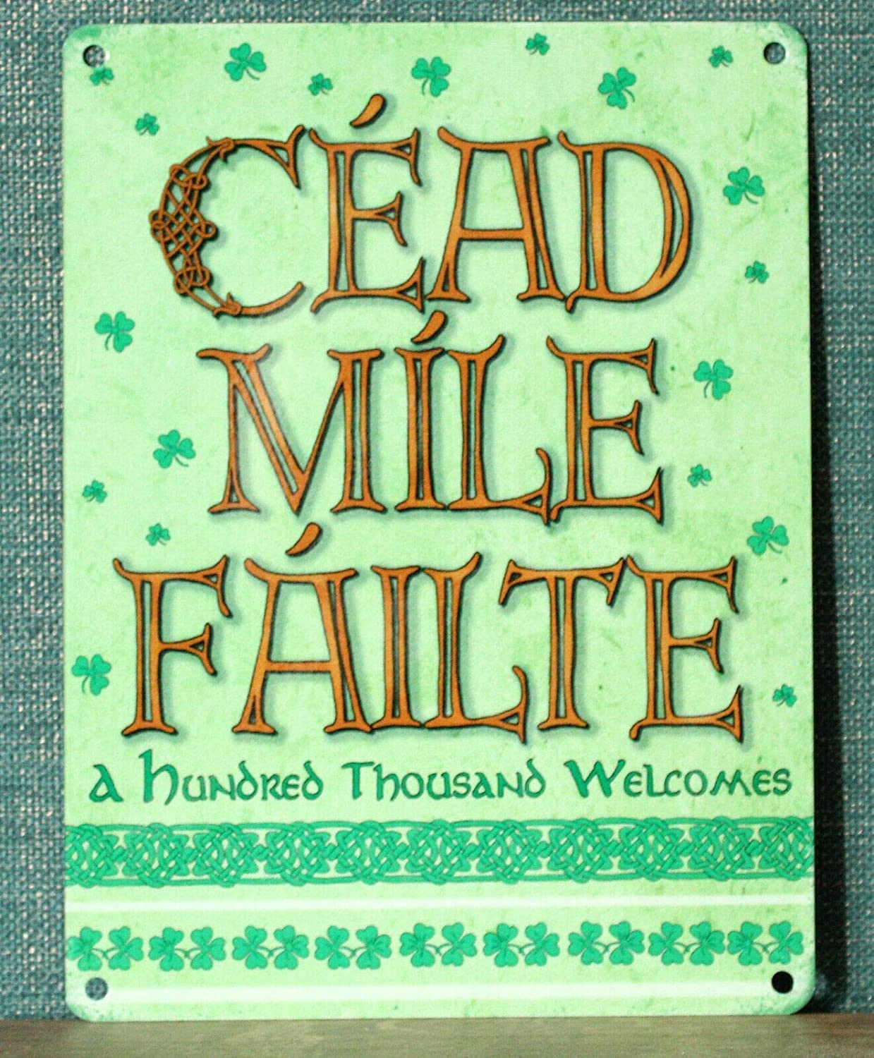 Rifosa A18 6"X8" Vintage Metal Sign Ireland Irish Theme Metal Plaque