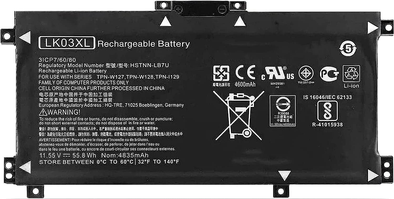 Accu voor 916368-421 LK03XL HP ENVY 17-ae1xx 17-ae002nf 15-cr00
