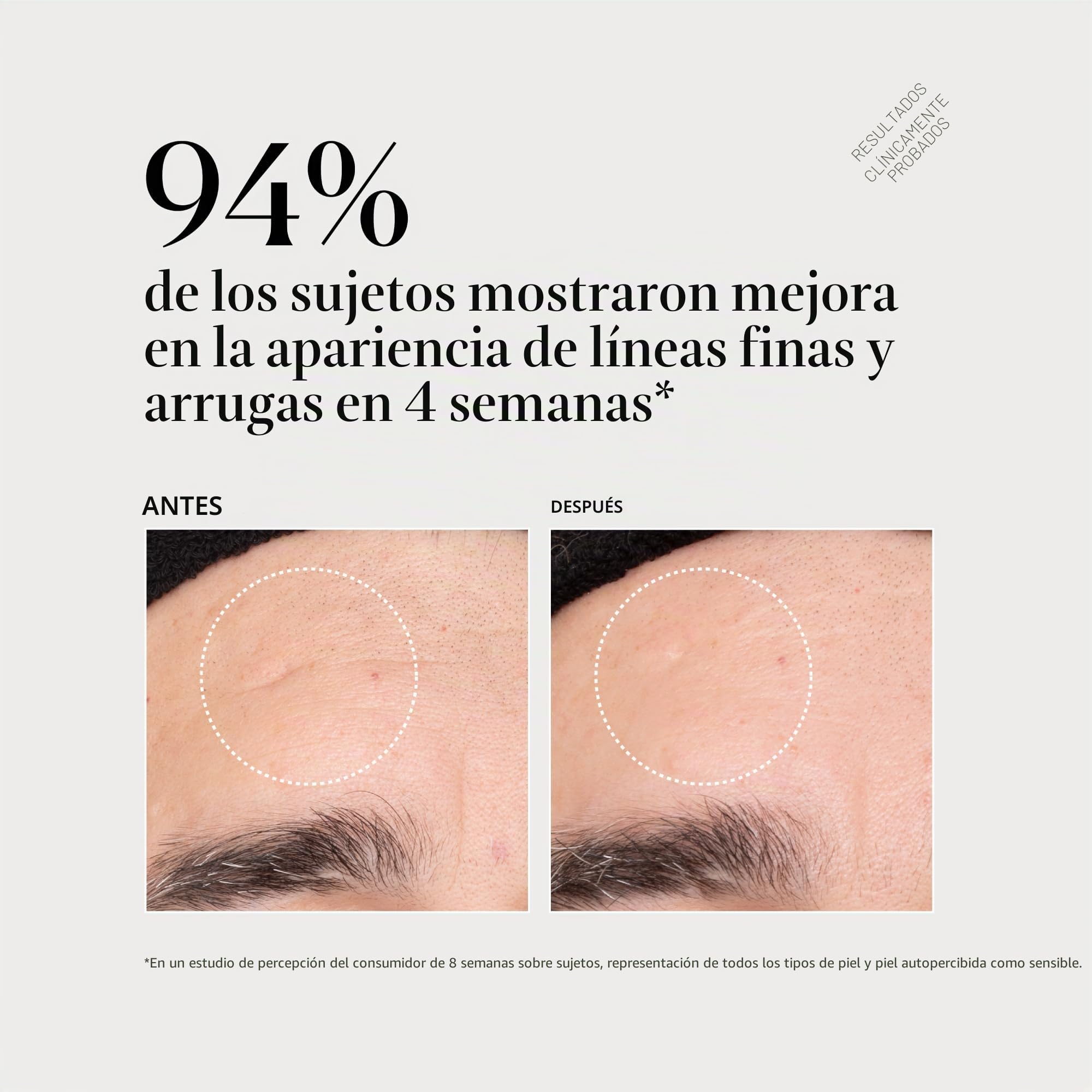 Suero avanzado multipéptido, suero reafirmante y suavizante para líneas finas y arrugas con una mezcla avanzada de varios péptidos, 1 oz