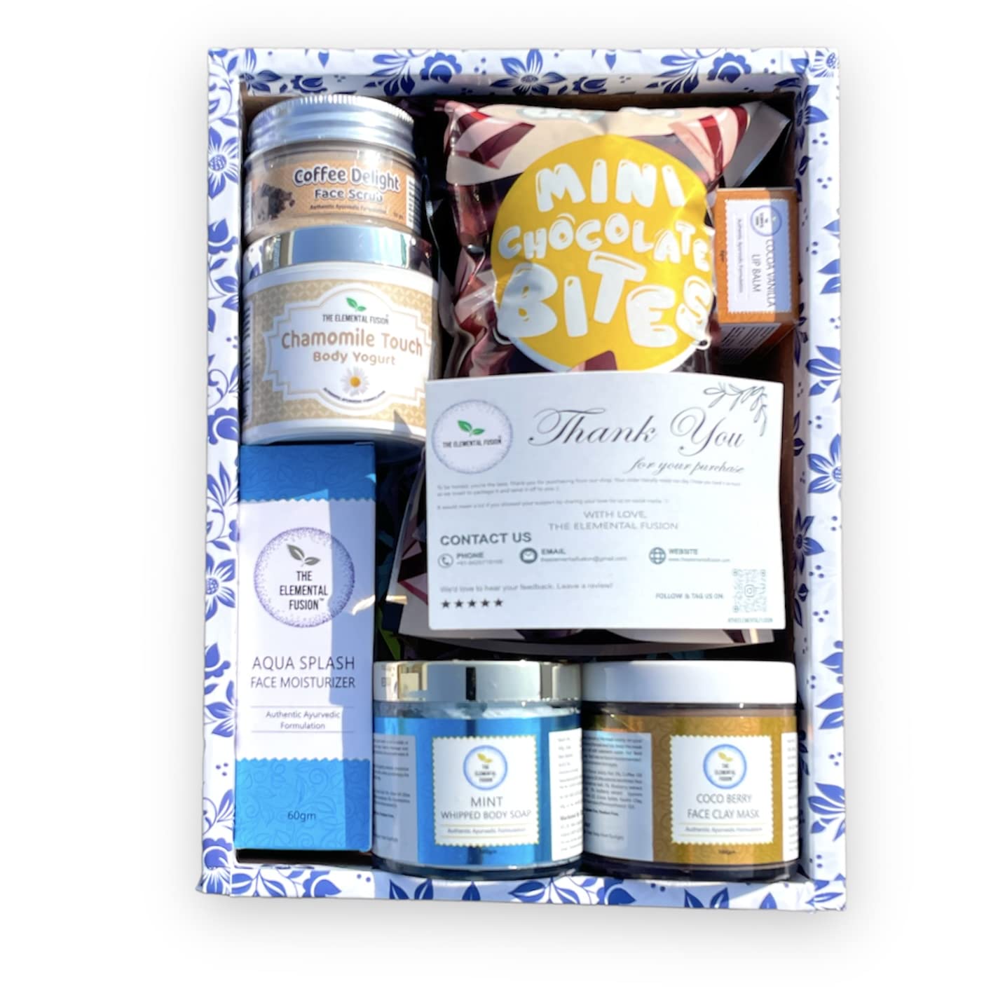 Ultimate Spa Gift Set | Luxury Bath & Body Care Kit for Men & Women | Perfect for Self-Pampering, Thoughtful Gifting | Eco-Friendly, Made in India, Pack of 6