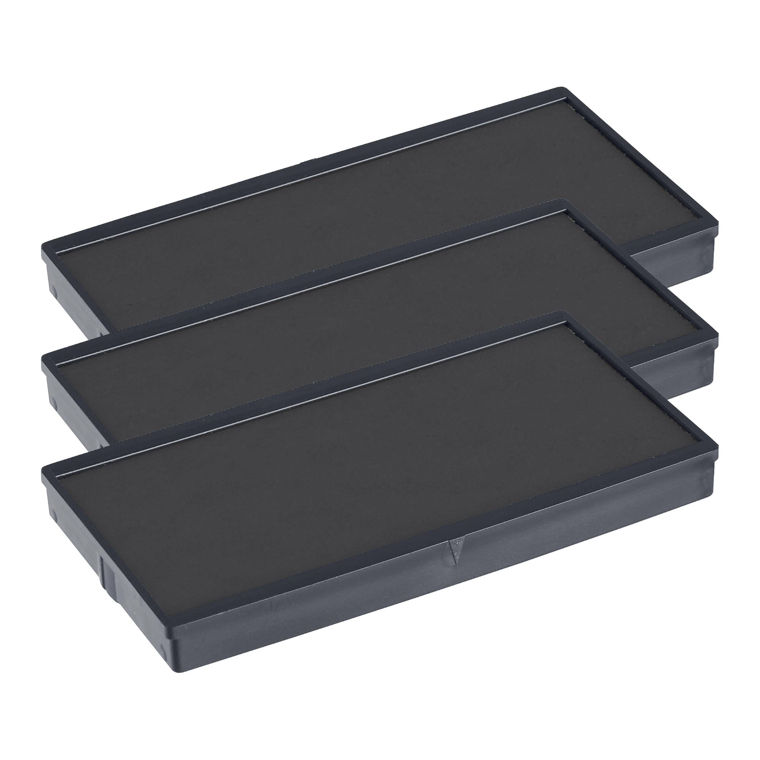 COLOP E/50 Replacement Ink Pads – Pack of 3 E50 Refill Pads Compatible with Printer 50 & Compact 50 Self Inking Stamps (Black)