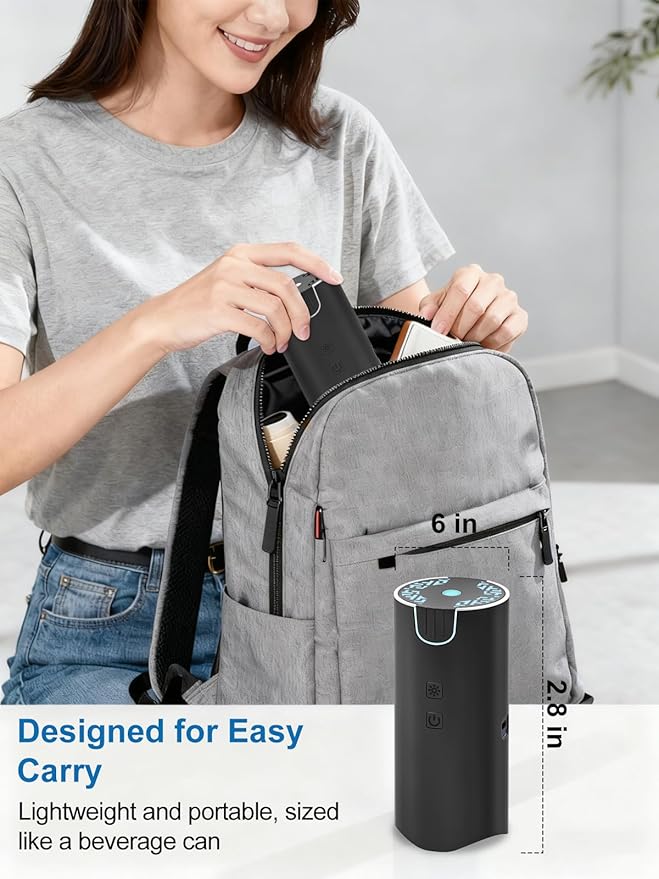 Difusor de Aromas Marchred 100ML para Auto, Recargable USB, Portátil miniatura 3